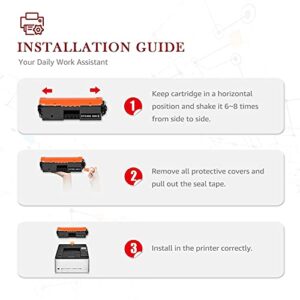 Toner Kingdom Compatible Toner Cartridge Replacement for HP 30X CF230X 30A CF230A for HP Pro MFP M203dw M227fdw M227fdn M203d M203dn M227sdn M227 M203 Printer (2 Black)