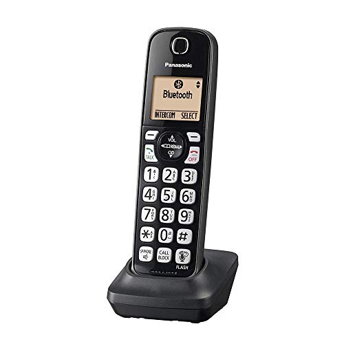 Panasonic KX-TG833SK Bluetooth Link2Cell Cordless Phone with Voice Assist and Answering Machine = 3 Handsets