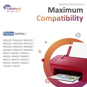 ColoWorld Remanufactured Ink Cartridge Replacement for Canon 241 CL-241XL for Pixma MG3620 MG3600 MX452 MG2120 MG3520 MX472 MG3220 MX432 MG2220 MX512 MG3122 MG3222 MG3120 Printer (1 Color)