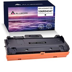 allwork compatible xerox b205/ b210/ b215 toner cartridge replacement for 106r04347 106r04346 high yield 3,000 pages use for xerox b205ni b210dni b215dni printer (black, 1-pack)