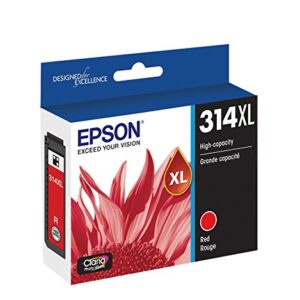 EPSON T314 Claria Photo HD -Ink High Capacity Red -Cartridge (T314XL820-S) for Select Epson Expression Photo Printers