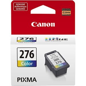 Canon PG-275 XL Black and Canon CL-276 Color Ink Cartridges (Retail Packaging)