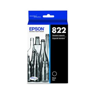 EPSON T822 DURABrite Ultra -Ink Standard Capacity Black & Color -Cartridge Combo Pack (T822120-BCS) & T822 DURABrite Ultra Ink Standard Capacity Black Cartridge (T822120-S)