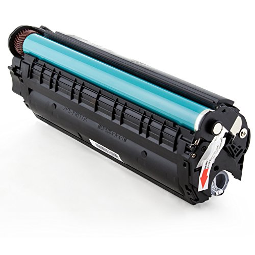 LINKYO Compatible Toner Cartridge Replacement for Canon 104 (Black, 2-Pack)