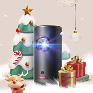 Nebula Anker Capsule 3 Laser 1080p, Smart, Wi-Fi, Mini Projector, Black, Portable Projector, Laser Projector, Autofocus, 120-Inch Picture, Built-in Battery, 2.5 Hours of Playtime (Renewed)