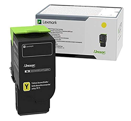 Lexmark C241XY0 Yellow Extra High Yield Return Program Cartridge Toner