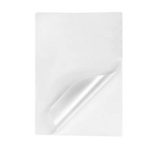 TYH Supplies 100-Pack 5 x 7 Inch 5 Mil Clear Hot Glossy Thermal Laminating Pouches Lamination Sheet Laminator Pockets