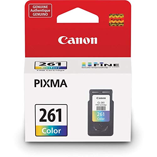 Canon PG-260 XL Black Ink Cartridge + CL-261 Color Ink Cartridge