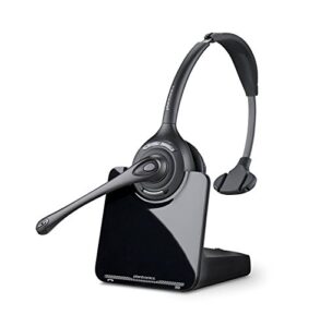 plantronics cs510 – over-the-head monaural wireless headset system dect 6.0 (renewed)