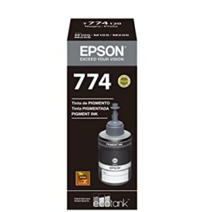 EPSON T774 EcoTank Ink Ultra-high Capacity Bottle Black (T774120-S) for Select Epson EcoTank Printers