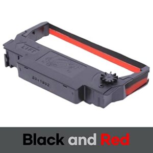 12 PACK SP-700 Ribbon Ink Cartridge Quality BLACK and RED Compatible with STAR Printer RC-700BR, SP700, 712, 742