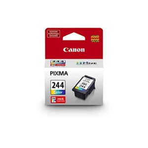 Canon 2 Pack CL-244 Color Ink Cartridge for PIXMA IP, MX, MG, TS, and TR Series All-in-One Inkjet Printers - 6.2ml