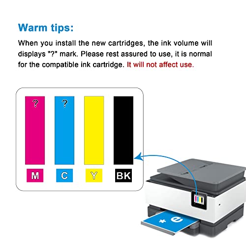 LC3013 4PKS High Yield Compatible Ink Cartridge Replacement for Brother LC3013 LC3011 LC-3013 Compatible with MFC-J895DW MFC-J491DW MFC-J497DW MFC-J690DW (1 Black, 1 Cyan, 1 Magenta, 1 Yellow)