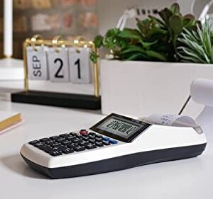 Victor 1205-4 12 Digit Portable Palm/Desktop Commercial Printing Calculator