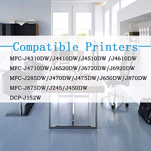 10-Pack ColorPrint Compatible LC103 Ink Cartridge Replacement for LC103XL LC101XL LC-103XL LC101 XL Work with MFC J870DW J450DW J470DW J650DW J4410DW J4510DW J4710DW J6720DW Printer (4BK, 2C, 2M, 2Y)