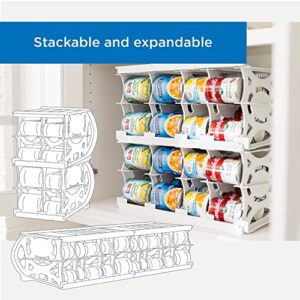 Cansolidator Pantry Plus Stores 60 cans | Rotate Cans First in First Out | Canned Food Organizer for Pantry | Canned Food Storage | Organize Your Kitchen and Pantry