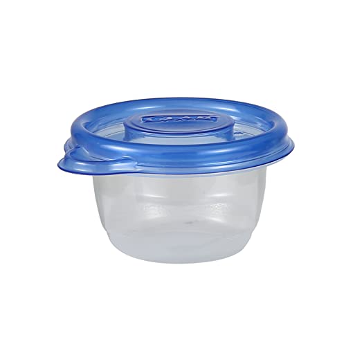 GladWare Mini Food Storage Containers | Small Round Food Containers, Mini Round Food Containers Hold up to 4 Ounces of Food | 4 oz Containers with Lids, 8 Count Set