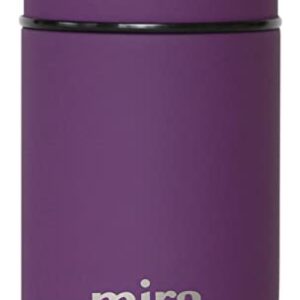 MIRA Lunch, Food Jar - Vacuum Insulated Stainless Steel Lunch Thermos - 13.5 oz - Purple