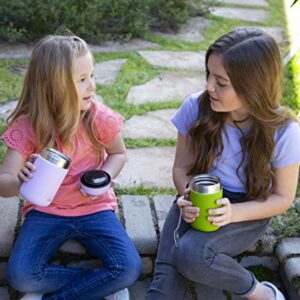 MIRA Lunch, Food Jar - Vacuum Insulated Stainless Steel Lunch Thermos - 13.5 oz - Purple