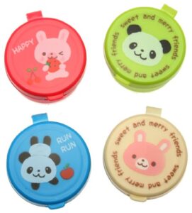 kotobuki condiment containers for bento box, mini, animal friends