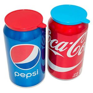 soda pop tops – 12 pack can lid covers, assorted