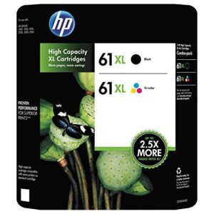 hp 61xl black and color ink cartridge combo pack