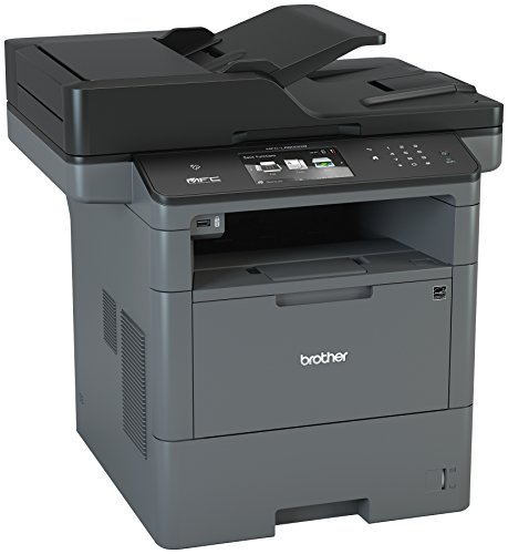 Brother Monochrome Laser, Multifunction, All-in-One Printer, MFC-L6800DW, Wireless Networking, Mobile Printing & Scanning, Duplex Print, Scan & Copy, Amazon Dash Replenishment Ready, Black