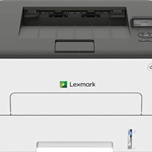 Lexmark B2236dw Monochrome Compact Laser Printer, Duplex Printing, Wireless Network capabilities (18M0100), White/ Gray, Small