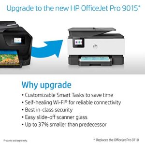 HP OfficeJet Pro 8710 All-in-One Wireless Printer, HP Instant Ink or Amazon Dash replenishment ready (M9L66A), Black