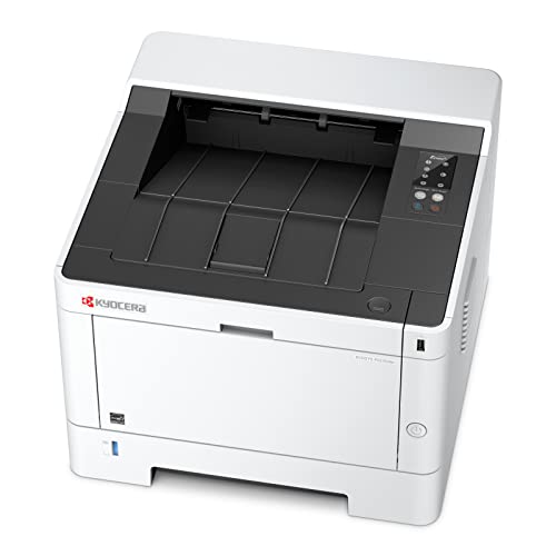 Kyocera ECOSYS P2235dw Monochrome Network Laser Printer, 37ppm, Up To Fine 1200 dpi, Gigabit Ethernet, Wireless & Wi-Fi Direct, Mobile Print, Auto-Duplex, LED Control Panel, 256 mb, 250 sheet tray