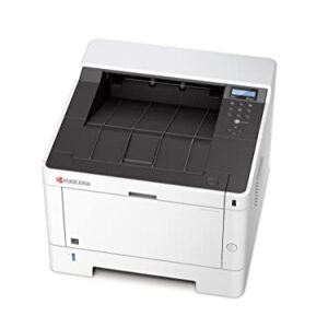 Kyocera ECOSYS P2040dw Monochrome Network Laser Printer, 42 PPM B&W, Print Resolution 600 x 600 DPI Up to Fine 1200 DPI, Standard Wireless and Wi-Fi Direct Capability, 256 MB Memory