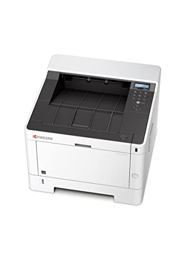 Kyocera ECOSYS P2040dw Monochrome Network Laser Printer, 42 PPM B&W, Print Resolution 600 x 600 DPI Up to Fine 1200 DPI, Standard Wireless and Wi-Fi Direct Capability, 256 MB Memory