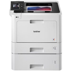 brother business color laser printer, hl-l8360cdwt, wireless networking, automatic duplex /mobile/ cloud printing, amazon dash replenishment ready