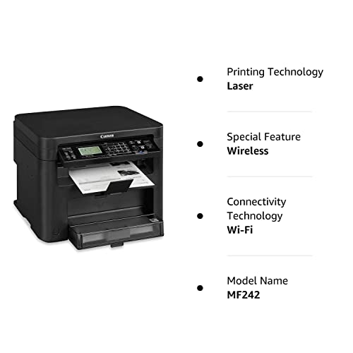 imageCLASS MF242 dw - Multifunction, Wireless, Mobile-Ready, Monochrome Laser Printer