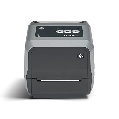 ZEBRA ZD621 Thermal Transfer Desktop Printer 203 dpi Print Width 4-inch USB Serial Ethernet ZD6A042-301F00EZ