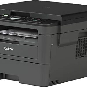 Brother Compact Monochrome Laser Wireless All-in-One Printer HL-L2390D for Business Office - Flatbed Print Copy Scan - 32ppm Print Speed, Duplex Two-Sided Print, 250-Sheet, Tillsiy USB Printer Cable