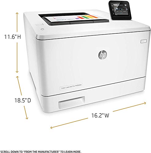 HP Laserjet Pro M452dw Wireless Color Printer, (CF394A)