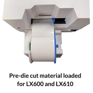 Primera LX610 Color Inkjet Label Printer with Plotter Cutter 74541 - Print and Cut Any Label Shape or Size in One Machine. Prints Up to 5 Inches Wide