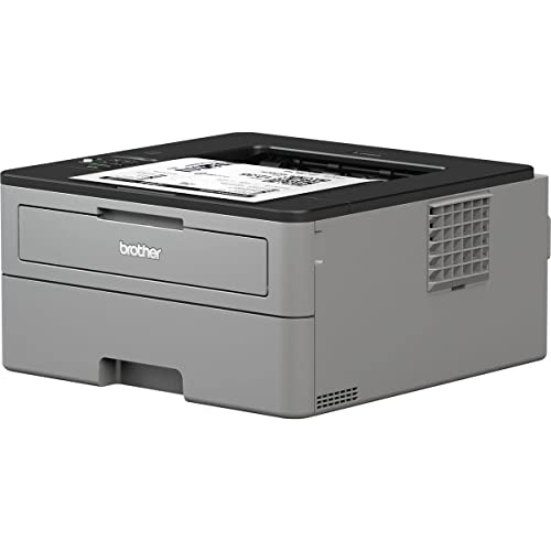 Brother HL_L23 Series Compact Monochrome Laser Printer, 32ppm, 250 Sheets, Wireless, Mobile Printing, Auto 2-Sided Printing, with MTC Printer Cable, Black