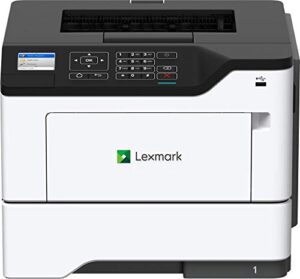 lexmark b2650dw monochrome laser printer, duplex with two sided printing, wireless network capability (36sc471), medium, white/gray