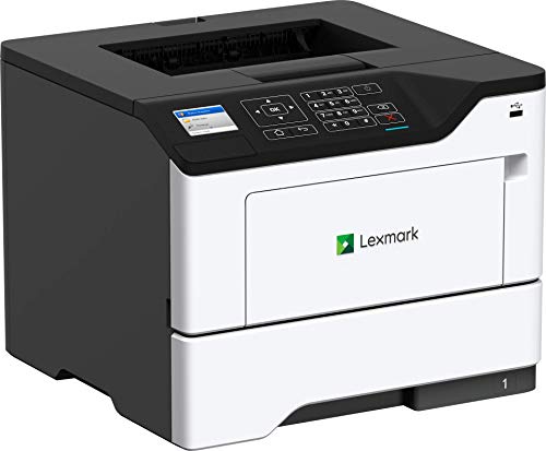 Lexmark B2650dw Monochrome Laser Printer, Duplex with Two Sided Printing, Wireless Network Capability (36SC471), Medium, White/Gray