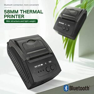 NETUM Bluetooth Receipt Printer, Portable 58mm Mini Thermal Pos Printer, Compatible with Android/Windows