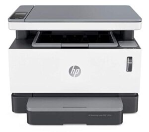 hp neverstop laser mfp 1202w wireless monochrome all-in-one printer with cartridge-free toner tank, comes with up to 5,000 pages of toner in the box (5hg92a)