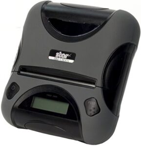 star micronics sm-t300i ultra-rugged portable bluetooth receipt printer with tear bar – supports ios, android, windows