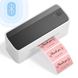 Phomemo Bluetooth Thermal Label Printer, Wireless Label Printer for Shipping Package & Small Business, 4x6 Address Label Printers, Thermal Printer Support iPhone, iPad, Mac, Windows, Android