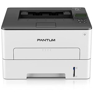 pantum p3302dw compact black & white laser printer wireless ethernet and usb2.0 capabilities, auto two-sided printing, home office use (v4b15b)
