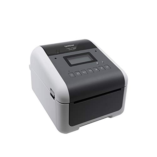 Brother TD-4550DNWB Desktop Direct Thermal Printer - Monochrome - Label Print - Ethernet - USB - Serial - Bluetooth