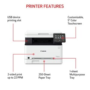 Canon Color imageCLASS MF653Cdw - Multifunction, Duplex, Wireless, Mobile-Ready Laser Printer with 3 Year Limited Warranty