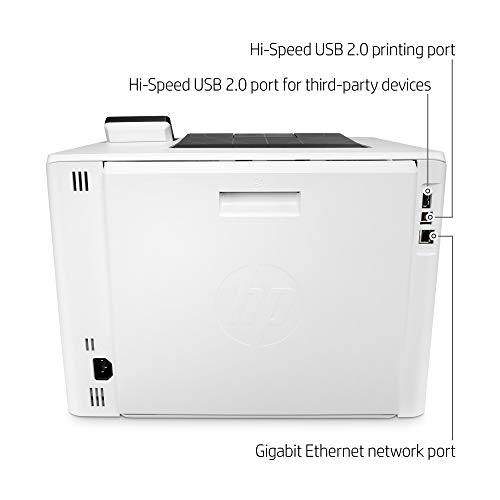 HP Color LaserJet Enterprise M455dn Duplex Printer (3PZ95A), white