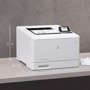 HP Color LaserJet Enterprise M455dn Duplex Printer (3PZ95A), white